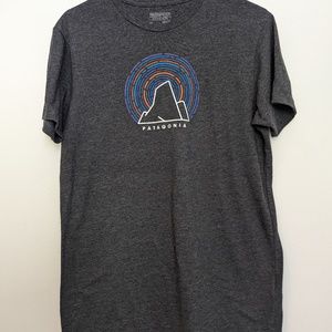 Patagonia Graphic T-Shirt, Men’s Medium Slim Fit, Grey
